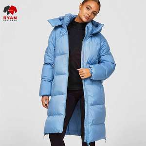 Manteau long en polyester et nylon avec logo personnalisé de haute qualité Ryan Pro Gear Design personnalisé - Product Image 2