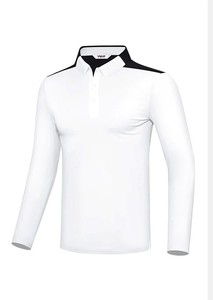 Sudadera con Capucha Casual para Hombre de Golf, Manga Corta, Spandex/Poliéster, Cuello en V, Botones al Frente - Product Image 2