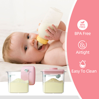 Conteneur de Formule Alimentaire Hermétique en Gros 1700ml, Distributeur de Formule avec Couvercles, Conteneurs de Stockage Alimentaire Sans BPA, Distributeur de Lait en Poudre