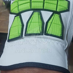 Protección de nivel 5 de alta calidad, guantes resistentes a los golpes, resistentes a los impactos, forro antideslizante, guantes de trabajo mecánicos Tpr - Product Image 4