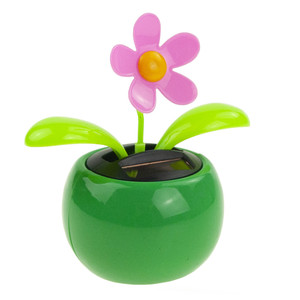 Figurine bébé solaire dansante et oscillante en forme d'insecte fleur - Product Image 2