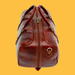 กระเป๋าเดินทางหนังแท้แบบมีซิปปิด - Product Image 6