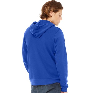 Bella Canvas – Vente en gros de sweats à capuche unisexes en polaire avec fermeture éclair, coupe régulière, coupe-vent et écologiques pour l'hiver - Product Image 6