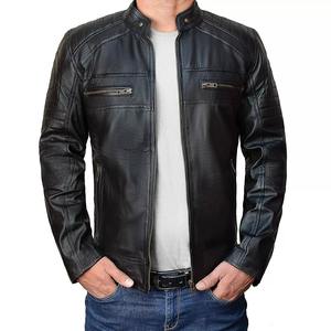 Chaqueta de Cuero Genuino de Lujo para Hombre y Mujer, Logotipo Personalizado, Suministro Directo de Fábrica - Product Image 1