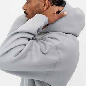 เสื้อมีฮู้ดผ้าคอตตอนทรงโอเวอร์ไซส์เข้ารูปบ็อกซี่เนื้อหนาแฟชั่นสำหรับผู้ชายเสื้อผ้าแนวสตรีทแวร์สำหรับผู้ชาย2025 - Product Image 4