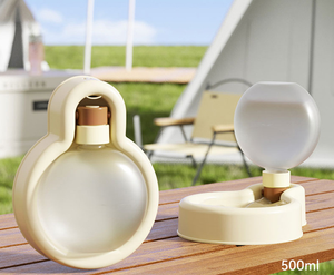 Bouteille d'eau automatique portable en silicone pour animaux de compagnie, style mongol, bouteille à boire pour chien et chat en plein air, distributeur d'eau de voyage - Product Image 4