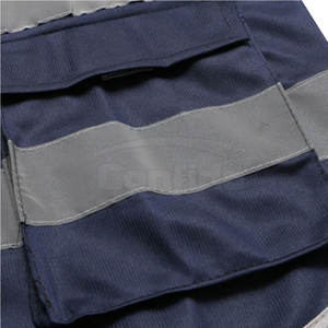 Gilet de sécurité léger pour hommes, panneaux réfléchissants, vêtements de travail haute visibilité, entretien industriel, extérieur - Product Image 4