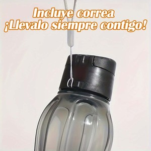 CASAMAX WL AD-1774-1 Botellas de Agua de Plástico PE Coloridas de 420 ml con Tapas, Aislamiento Térmico, Clásicas, Premium, Duraderas - Product Image 4