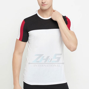 Camiseta de manga corta hecha a medida para hombre, alta calidad, 100% algodón, patrón sólido, impresión Digital, diseña tu propio logotipo - Product Image 4