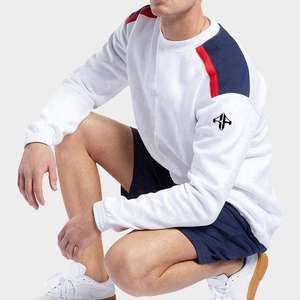 เสื้อสเวตเชิ้ตผู้ชายลำลองสำหรับฤดูหนาวปี 2025 ผ้าฟลีซคอตตอน 100% แห้งเร็ว ดีไซน์เรียบแบบสั่งทำโดย Atlantic - Product Image 4