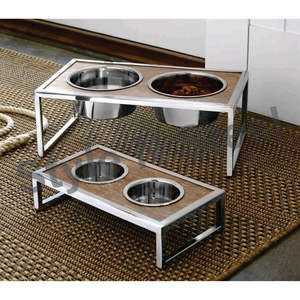 Stainless Steel Pet <b>Bowl</b> Rounded Design for Dogs everyday use pet <b>bowls</b> - Product Image 1