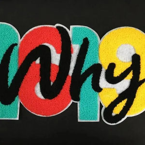 Camiseta de Cuello Redondo Extra Grande de Calidad Crew Fitness, 100% Algodón, Estampado Puff, Estilo Urbano, Camisetas Bordadas de Peso Pesado - Product Image 6