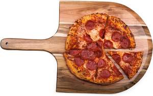 Una marca Picnic Time Pizza Peel Paddle Bandejas y platos para servir, tamaño único, madera de acacia - Product Image 3