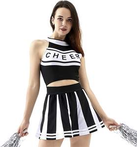 2024 Nouveautés Tendances Adultes Cheerleading Uniformes avec Strass et Sublimations Service OEM Disponible - Product Image 2