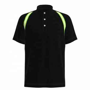 Hombres transpirable para Polo camisa bordado impresión liso algodón poliéster Spandex trabajo corporativo deporte Golf uniformes - Product Image 4