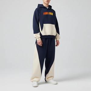 Chándal con Cordón y Serigrafía con Logotipo Personalizado al por Mayor OEM 2025, Ropa Deportiva de Invierno para Hombre y Mujer, Estilo Urbano, 100% Algodón - Product Image 3