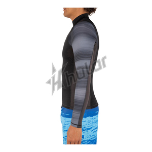 OEM Personnalisé Rash Guard MMA à Manches Longues de Haute Qualité pour Hommes et Femmes Respirant Anti-UV Lavé Séchage Rapide Écologique - Product Image 5