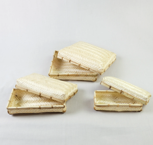 Cajas de Regalo de Bambú Hechas a Mano - Reutilizables y Ecológicas, Decorativas, para Almacenamiento, Venta al Por Mayor desde Vietnam, Marca Viet Fargimex - Product Image 5