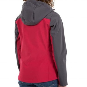 Veste à fermeture éclair en polyester de haute qualité Coupe-vent à coquille souple pour femmes léger et personnalisé - Product Image 2