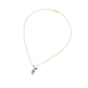 สร้อยคอเพชรโมอิสตัดรูปลูกแพร์ที่งดงาม925เงินแท้เครื่องประดับที่ดูดีสำหรับผู้หญิงของขวัญวันครบรอบแต่งงานทำจากอินเดีย - Product Image 2