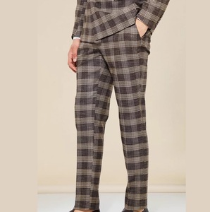 Vente en gros de pantalons habillés de haute qualité pour hommes, coupe ajustée, pantalons d'affaires décontractés skiny stretch, pantalons de golf, vêtements de cérémonie respirants - Product Image 6