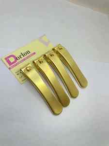 Coupe-ongles en or mat, coupe-ongles portable et durable, fournitures professionnelles pour les ongles, meilleur soin des ongles, dissolvant de cuticules, coupe-ongles - Product Image 2