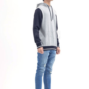 Sweats à capuche personnalisés pour hommes de haute qualité 100% coton éponge française épaisse polaire goutte d'épaule plaine vierge surdimensionné automne broderie 3D - Product Image 3