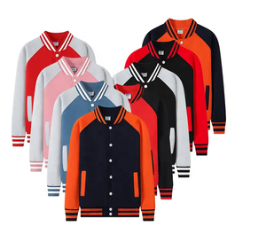 High Quality Polyester Baseball Letterman Unisex Winter Anti-Bacterial Breathable Bulk Wholesale Blank Custom Varsity Jackets - Product Image 6