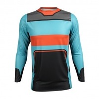 Jersey Balap MTB MX Off-Road XL Anti Angin Ukuran Besar Bernapas Anti-UV % Poliester Motocross ATV UTV BMX Gunung Dewasa
