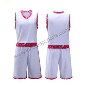 100% Material de poliéster de alta calidad mejor diseño personalizado verano desgaste uniforme de baloncesto - Product Image 3