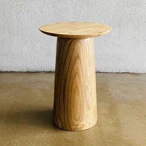 Kali Side Table Made Of Solid Teak <b>Wood</b> High Quality With Natural Finishing For Indoor or Outdoor Use - Product Image 4