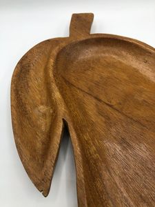 Plato y cuenco de hoja de madera hechos a mano de la mejor calidad, artículos de Hotel, restaurante, plato y bandeja de hoja de madera Natural, suministro al por mayor - Product Image 2