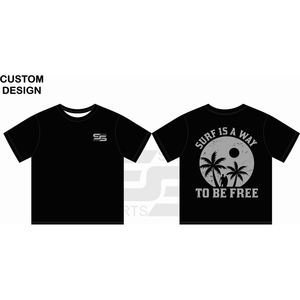 100% algodón Hombres Nuevo diseño camiseta verano ácido lavado sol desvanecido serigrafía Logo ropa al aire libre para hombres gran oferta transpirable - Product Image 4