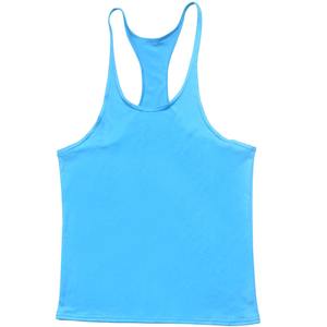Servicio OEM de alta calidad 100% algodón Casual hombres gimnasio camiseta sin mangas culturismo camiseta chaleco entrenamiento sin mangas Fitness personalizado - Product Image 4