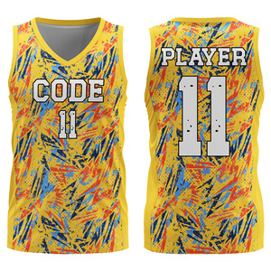 Última Oferta, Camiseta de Baloncesto Unisex sin Mangas, Antibacteriana, 100% Poliéster, de la Mejor Calidad, Más Vendida - Product Image 3