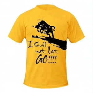 100% coton matériel promotionnel t-shirts col rond manches courtes t-shirt uni disponible dans toutes les tailles pour garçons et hommes - Product Image 5