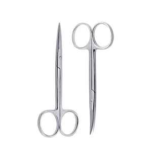 Tijeras quirúrgicas Kelly curvadas de 7 pulgadas, instrumentos médicos de acero inoxidable de alto grado, tijeras médicas con logotipo - Product Image 1