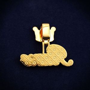 จี้เพชรโมอิสซาไนต์ทองคำ 14K แบบกำหนดชื่อได้ รุ่นโรม พร้อมจี้ห้อยประดับทองคำ 14K สลักชื่อเฉพาะตัว จี้เพชรโมอิสซาไนต์ดีไซน์พิเศษ - Product Image 2