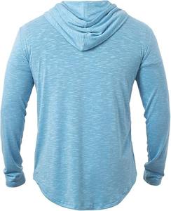 Sudadera con capucha de músculos de entrenamiento atlético sin mangas personalizada ajustada con forro de alta calidad para hombres 100% algodón - Product Image 2