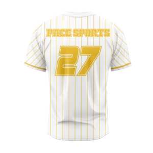 Equipo personalizado práctica botón completo camiseta sin mangas de béisbol sublimado uniformes de softbol Unisex - Product Image 5