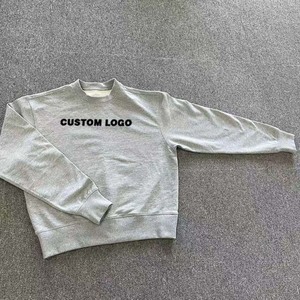 Sudadera de Manga Larga con Bordado, Diseño Casual, Cuello Redondo, Hombros Caídos, Estilo Urbano, Felpa para Hombre - Product Image 4