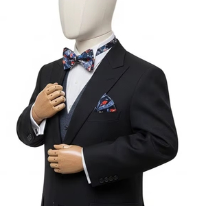 Noeuds papillon et cravates en polyester imprimé, tissu de qualité supérieure, design durable, accessoires de tenue formelle, accessoires de fête de mariage, colliers - Product Image 2