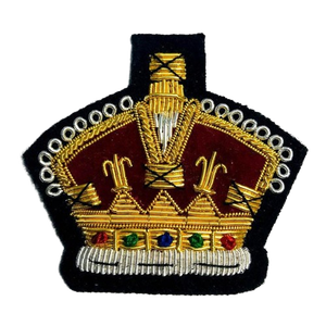 Trending Bullion Handmade Embroidery Fully Customized Blazer <b>Badge</b> High Quality Bullion Wire Blazer Uniforms <b>Badge</b> - Product Image 6