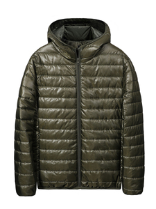 Veste d'hiver pour homme, décontractée, longue, épaisse, de style tendance, veste matelassée pour homme - Product Image 4