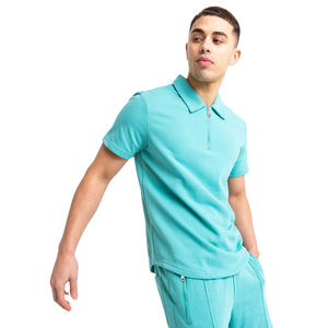 Camiseta y pantalones cortos informales para hombre, conjunto al por mayor de dos piezas recién llegado, camiseta y pantalones cortos de manga corta para hombre con tela y tamaño personalizados - Product Image 5