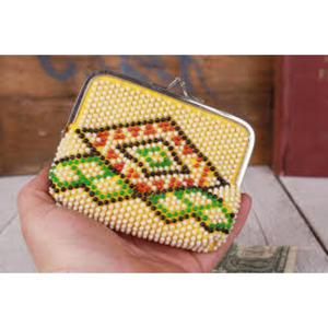 Best Selling Handmade Beaded Coin Purse with Zipper Closure and Custom Color <b>Small</b> Bead <b>Wallet</b> for Women Fashion Accessories Use - Product Image 3