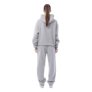 Nouveau Style personnalisé pull à capuche Baggy pantalon hiver survêtement ensemble pour femmes 100% coton polaire Streetwear Look grande taille - Product Image 4