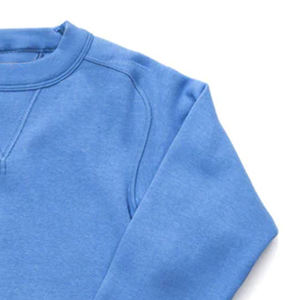 Suéter de Algodón de Lujo Estilo Urbano, Holgado, Bordado, con Cuello Redondo, Sudadera con Capucha y Logotipo Personalizado en Relieve para Mujer/Hombre - Product Image 4