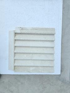 Moulures en marbre Cem, beige fossile, calcaire naturel, biseauté, 3 cm, brossé, sur mesure, pour villa moderne, par Turkiye - Product Image 5