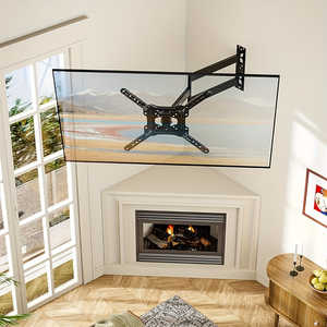 Soporte de Pared para TV con Movimiento Completo para Pantallas de 32-55 Pulgadas, VESA 400x400mm, Acero, Giratorio, Inclinable, Extensible, con Nivelación - Product Image 5